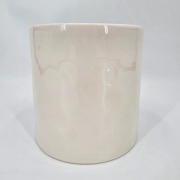 RARE Rae Dunn Ceramic Small Script Bone "GOOD DOG" Canister/Treat Jar Crown Lid - Picture 5 of 15